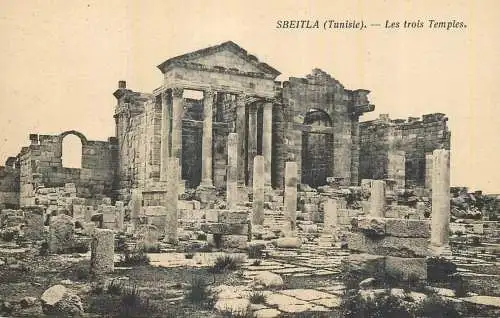 Tunisia Sbeitla Les Trois Temples