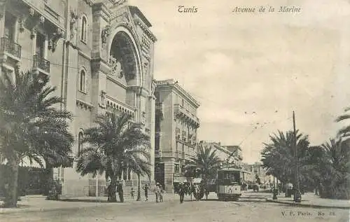 Tunisia Tunis Avenue de la Marine
