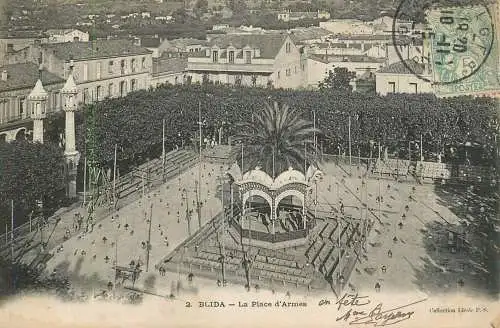 Algeria Blida La Place d'Armes