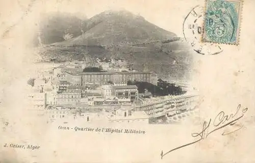 Algeria Oran Quartier de l'Hopital Militaire