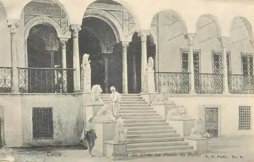 Tunisia Tunis Escalier du Lions au Palais du Bardo
