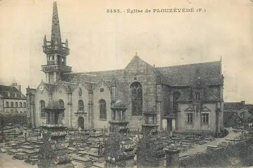 France Eglise de Plouzevede (Finistere)