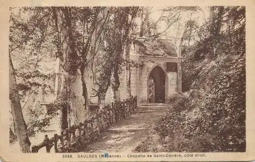 France Saulges (Mayenne) Chapelle de Saint Genere