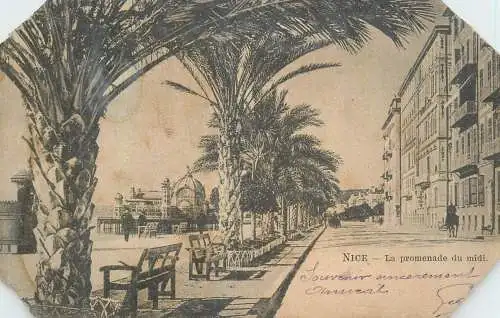 France  Nice (Alpes Maritimes) La promenade du midi