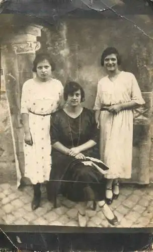 Real photo elegant ladies