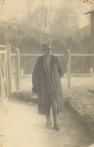 Real photo soldier uniform 1917