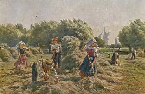 Artist fine art postcard prof. E. Henseler