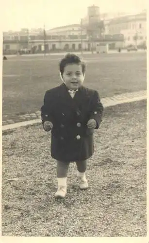 Real photo 1953 baby bebe