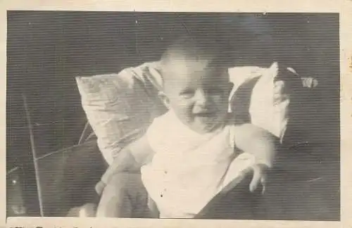 Real photo baby bebe 1940