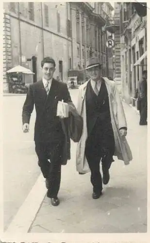 Real photo elegant men