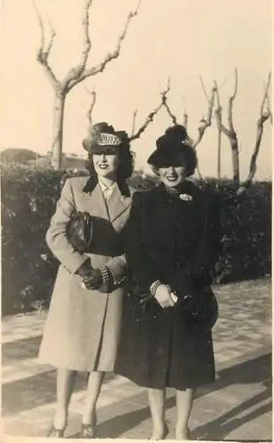 Real photo elegant ladies