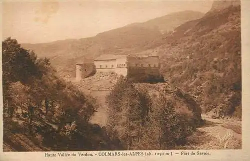 France Haute Vallee du Verdon Colmars les Alpes Fort de Savoie