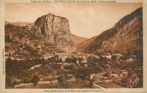 France Castellane Station estivale Haute Vallee de Verdon