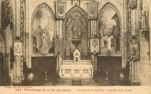 France Pelerinage de Notre Dame du Chene Chapelle Saint Joseph