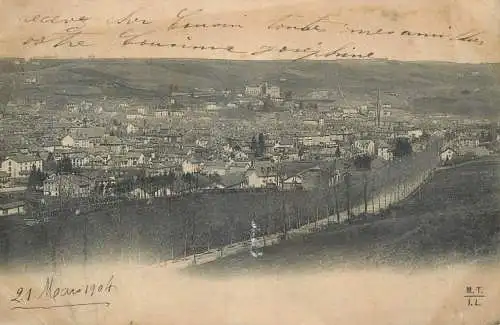 France Aurillac (Cantal) vue generale 1904 photo