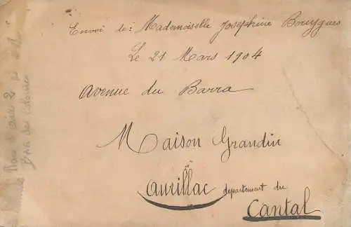 France Aurillac (Cantal) vue generale 1904 photo