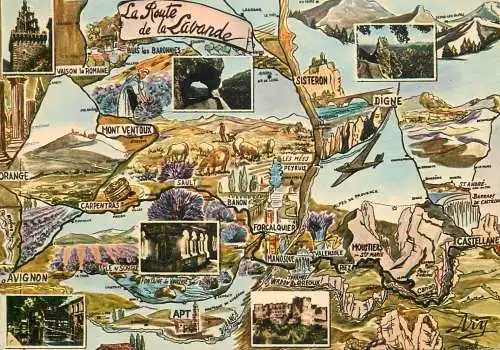 France la route de lavande