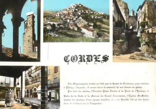 France Cordes clocher de l eglise St. Michel