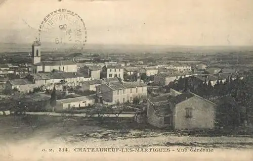 France Chateauneuf-les-Martigues vue generale