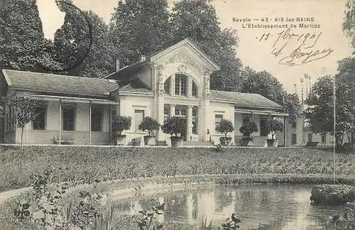 France Aix-les-Bains (Savoie) Etablissement de Marlioz