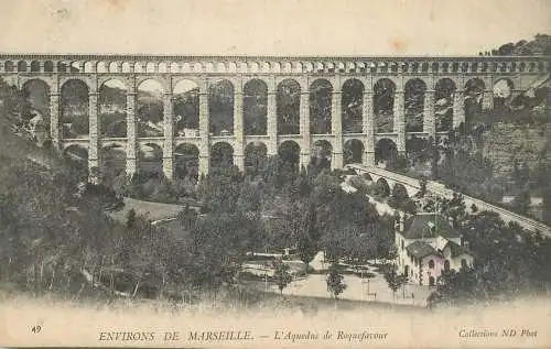 France Environs de Marseille Aqueduc de Roquefavour