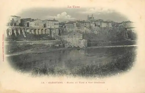 France Rabastens (Tarn) Bords du Tarn vue generale