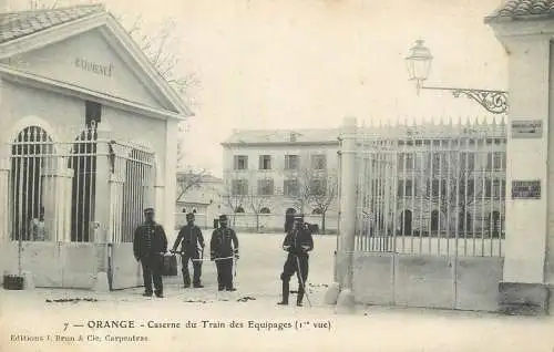 France Orange Caserne du Train des Equipages