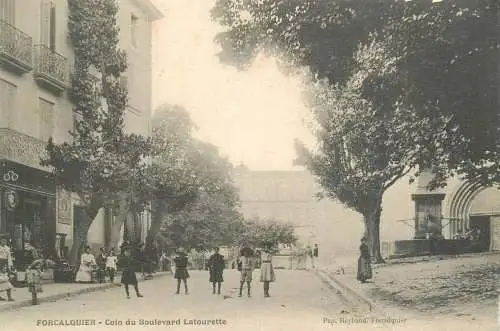 France Forcalquier Coin du Boulevard Latourette