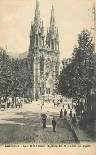 France Marseille Eglise St Vincent de Paul Les Reformes