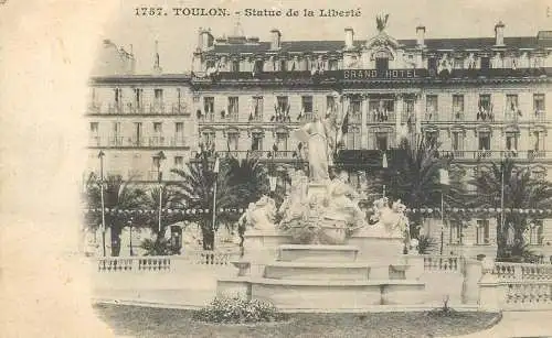France Toulon Statue de la Liberte