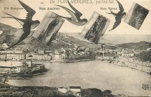 France Port Vendres (Pyrenees Orientales) multi view