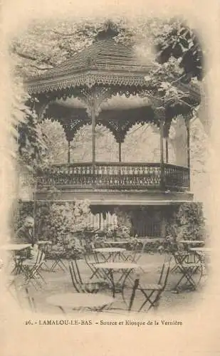 France Lamalou-le-Bas Source et Kiosque de la Verniere
