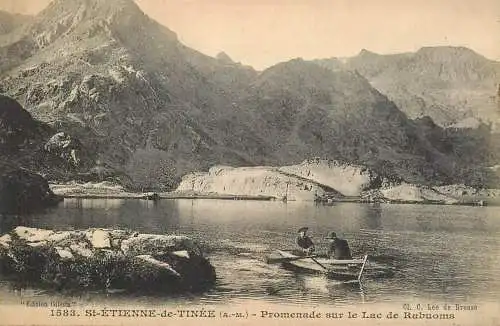 France St-Etienne de Tinee (Alpes Maritimes) Promenade sur le Lac de Rabuoms