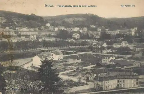 France Epinal vue panoramique prise de Saint Antoine