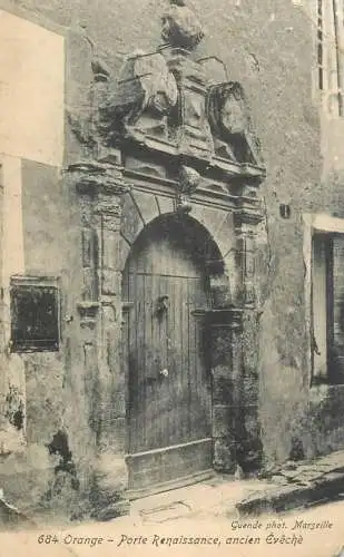France Orange Porte Renaissance, ancien Eveche