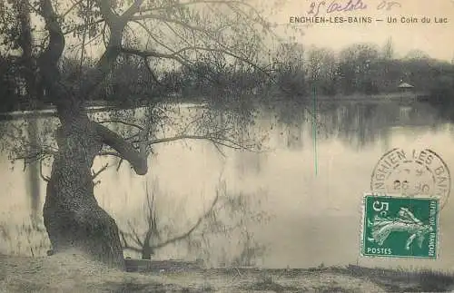 France Enghien-les-Bains - un coin du lac