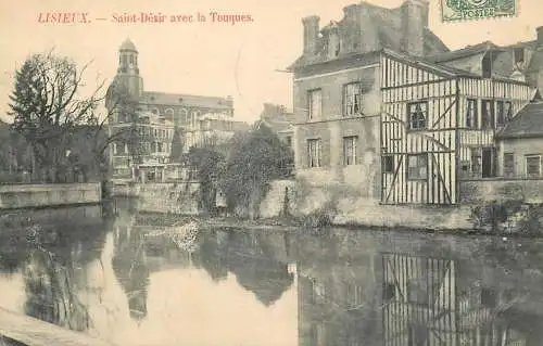 France Lisieux Saint Desir avec la Touques