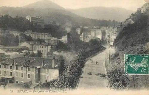 France Royat vue prise du Viaduc