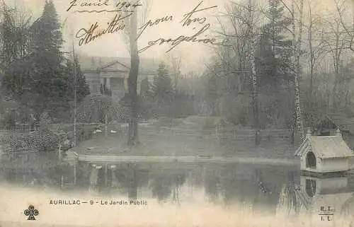 France Aurillac (Cantal) Le Jardin Public
