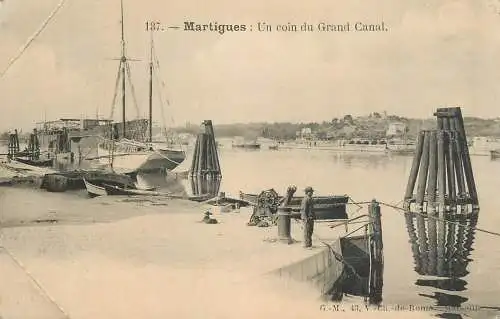 France Martigues un coin du Grand Canal
