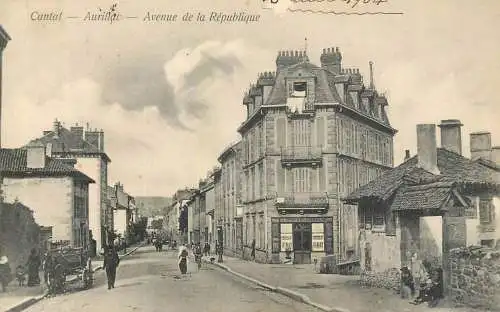 France Aurillac (Cantal) Avenue de la Republique