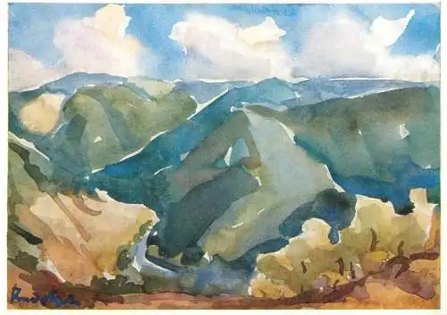 Fine arts painting Hans Rudolph Schwarzatal