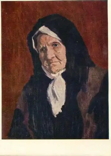 Fine arts painting Jefanow Wassilij Prokofjew mother portrait