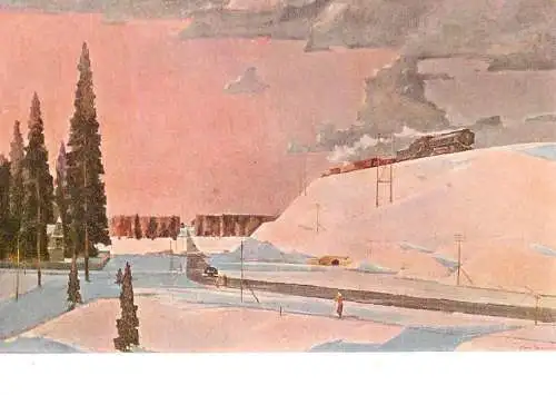 Fine arts painting Nissky near Moscow