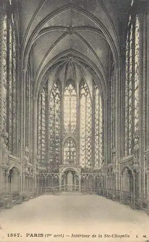 France Paris Ste Chapelle