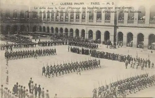 France Paris guerre 1914-1919 parade