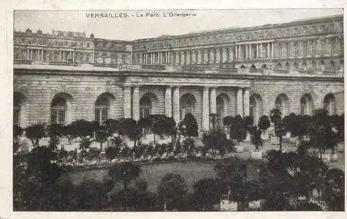 France Versailles (Château) park orangerie