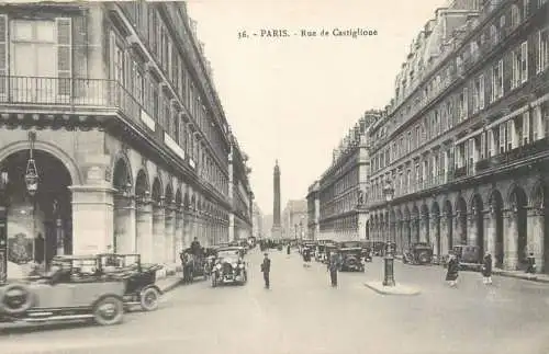 France Paris rue de Castiglione