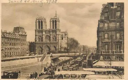 France Paris Notre Dame