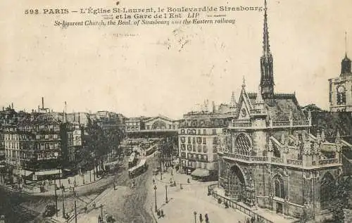 France Paris eglise St. Laurent